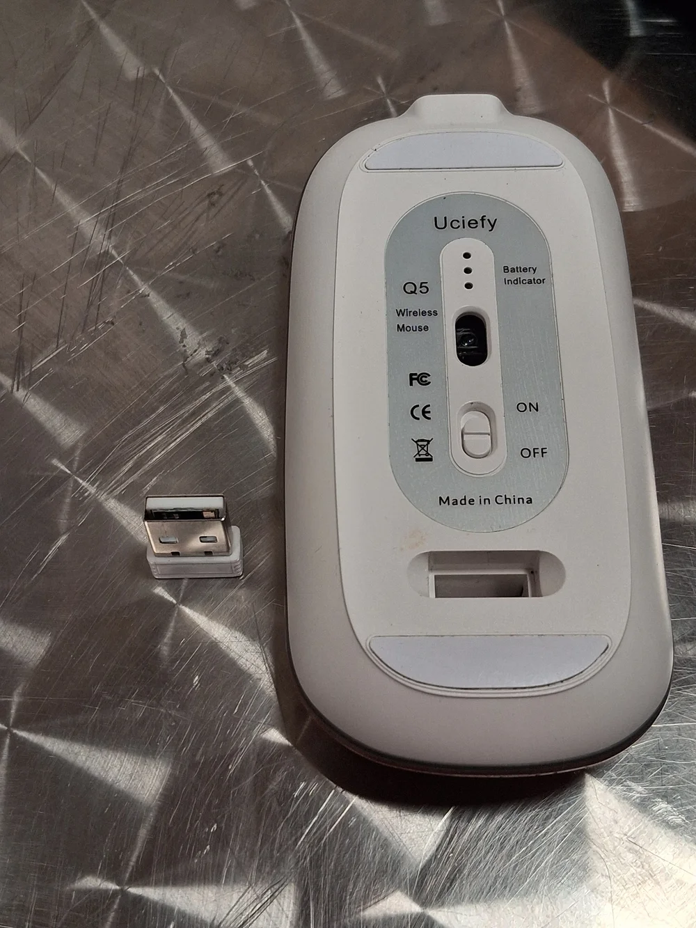 New Uciefy Q5 Jane Eyre Series Rechargeable Wireless Bluetooth Mouse